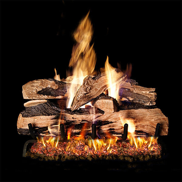 Real Fyre's Peterson Split Oak Designer Plus ANSI Vented Gas Log Set