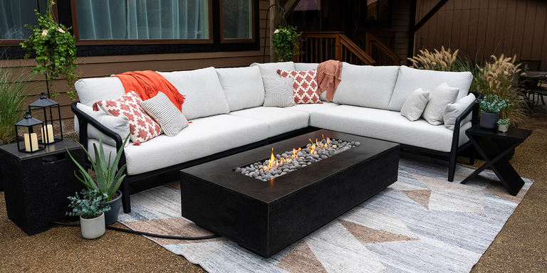 The FlameCraft Zen Gas Fire Pit 