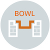 fire pit bowl pan shape illustration