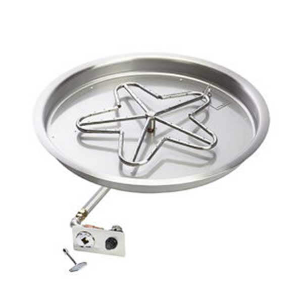 The 31-inch Penta Burner Fire Pit Kit by HPC
